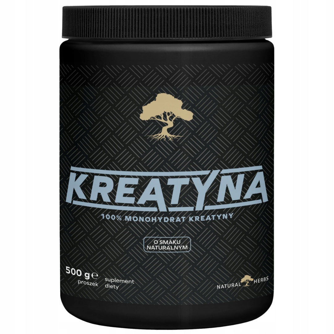 CREATINE 100% MONOHYDRATE NATURAL Taste Muscles Effort Regeneration 500 g
