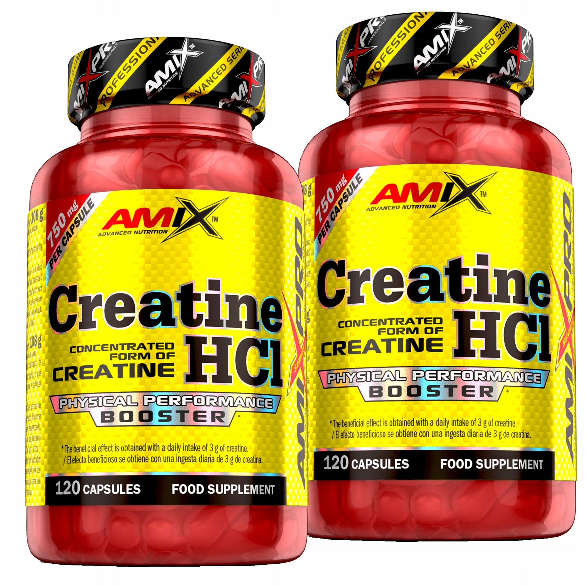 CREATINE HCL HYDROCHLORIDE Amix - Strongest - sculpture, strength, dry matter