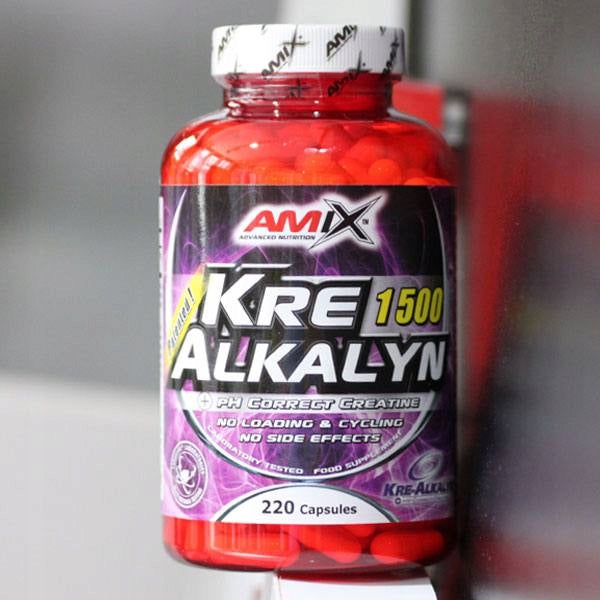 CREATINE KREALKALYN BUFFERED CERTIFIED! Amix for muscle mass +Diet Packaging status original