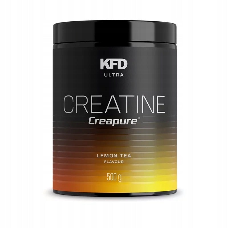 CREATINE MONOHYDRATE KFD ULTRA - CREAPURE - 500 G TASTE: TEA WITH LEMON