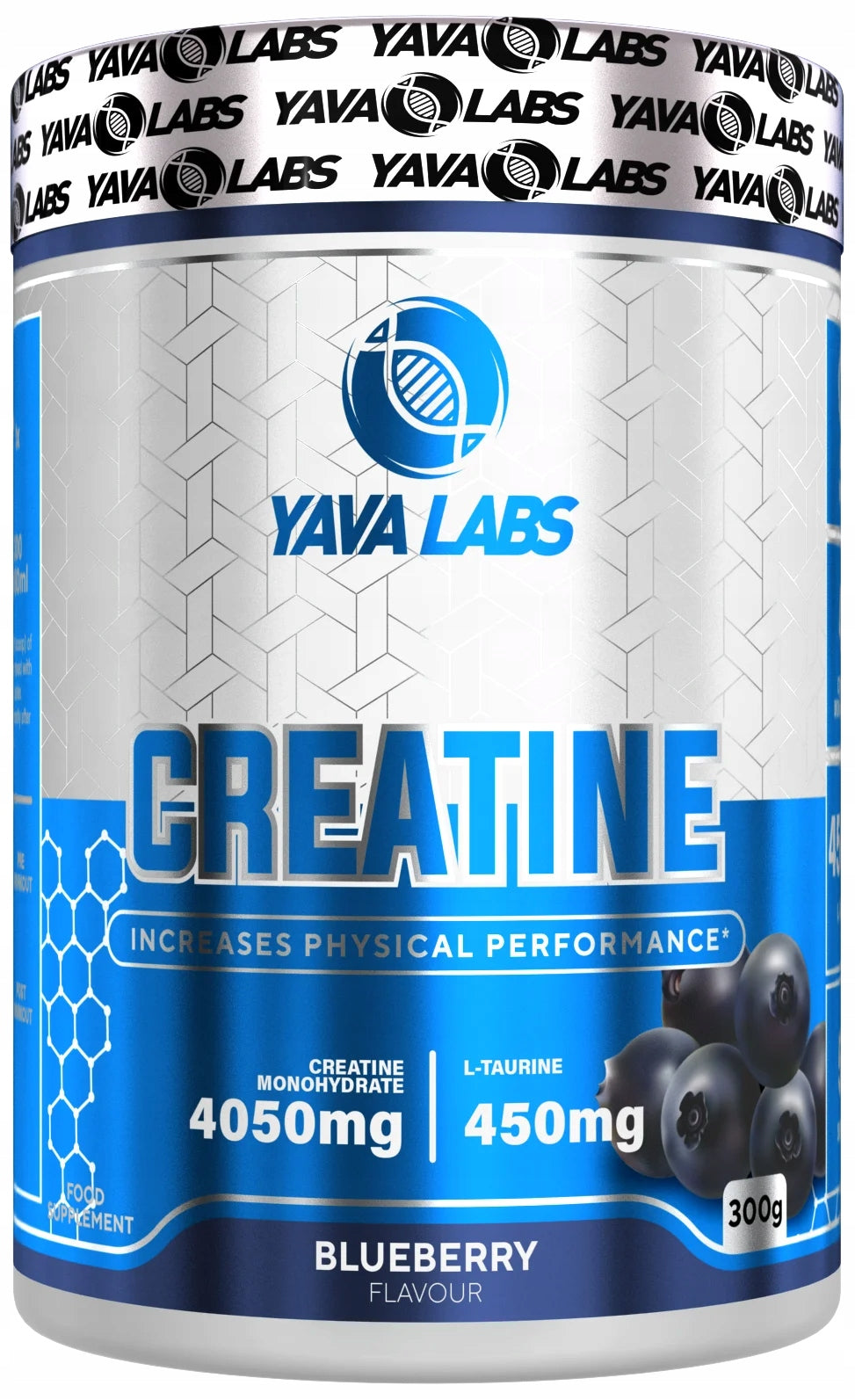 CREATINE MONOHYDRATE WITH TAURINE ATHLETES YAVA LABS 300G ICE CANDY Expiration date at least 1 year from the date of purchase