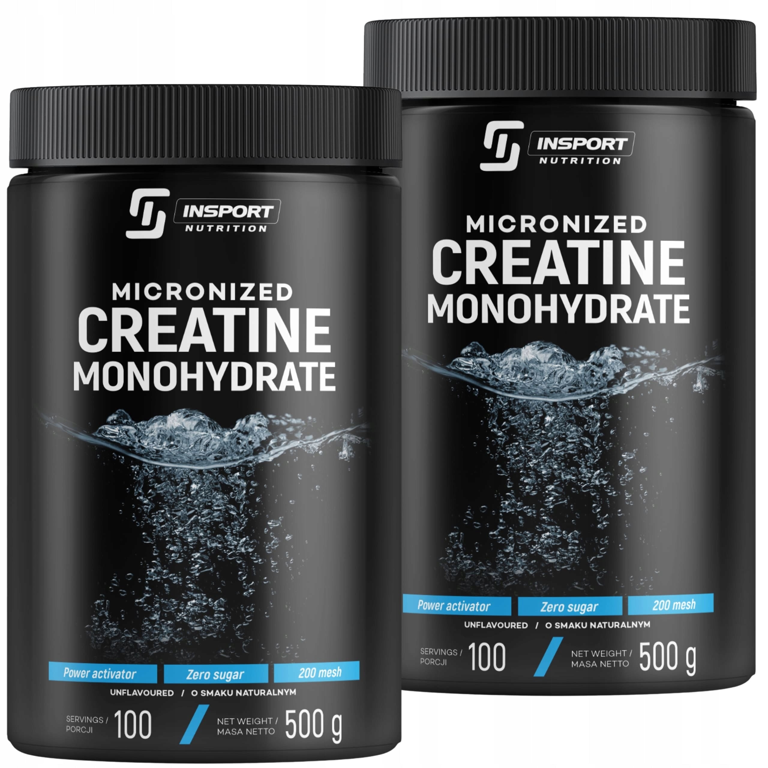 CREATINE Monohydrate 500g MICRONIZED Well SOLUBLE | INSPORT