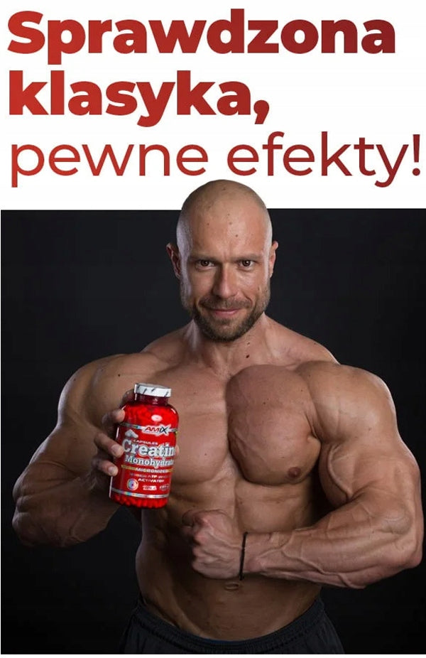 CREATINE TABLETS Strong! 70 servings creatine monohydrate Creatine Amix Manufacturer code Mocna Kreatyna w tabletkach Amix