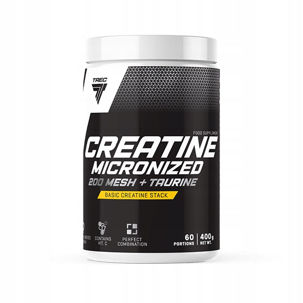 CREATINE XXL Micronized Monohydrate + TAURINE Muscle Strength Weight 400 g