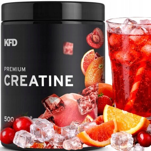 CREATINE creatine monohydrate STRENGTH POWER KFD Creatine 500g Orange