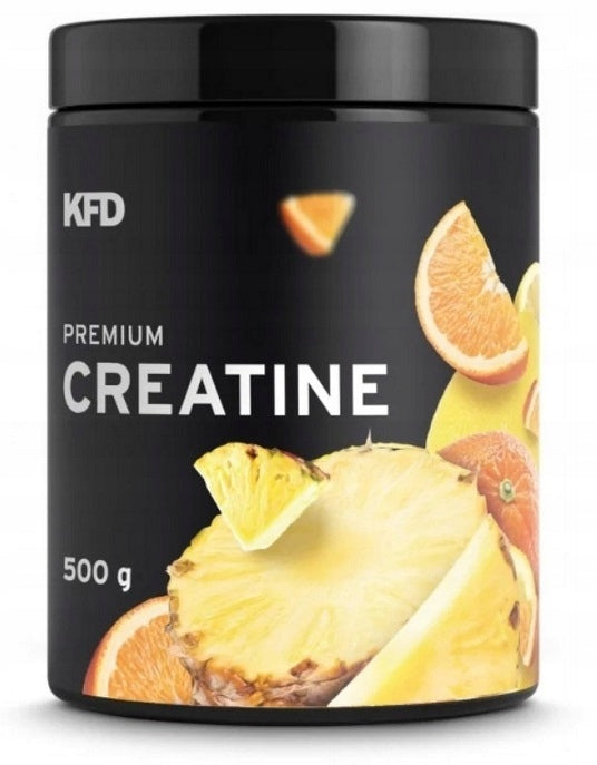 CREATINE creatine monohydrate STRENGTH POWER KFD Creatine 500g Pineapple Orange Expiration date not specified