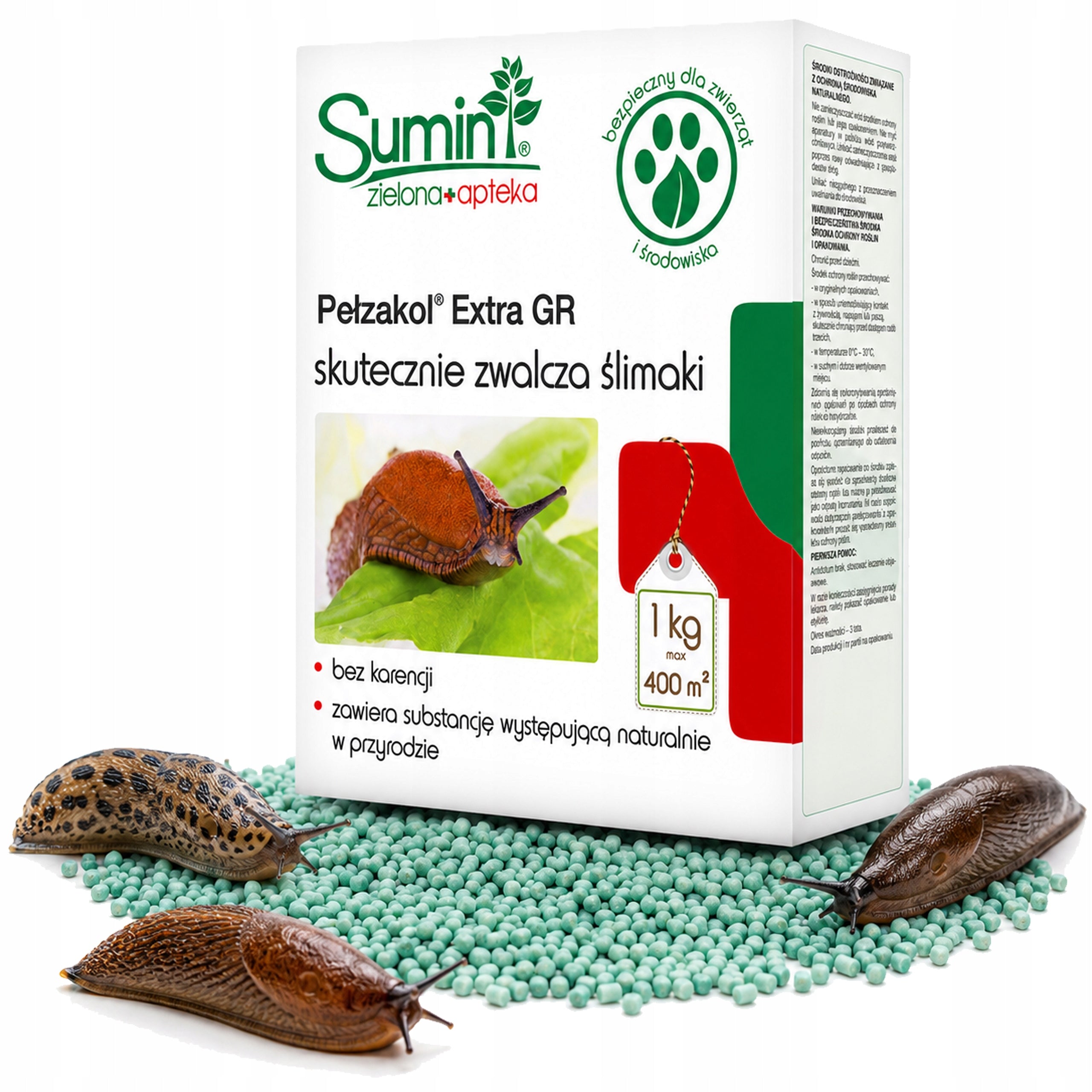 CREEPER EXTRA GR STRONG GRANULES POISON AGENT FOR SNAILS ECO 1KG SUMIN