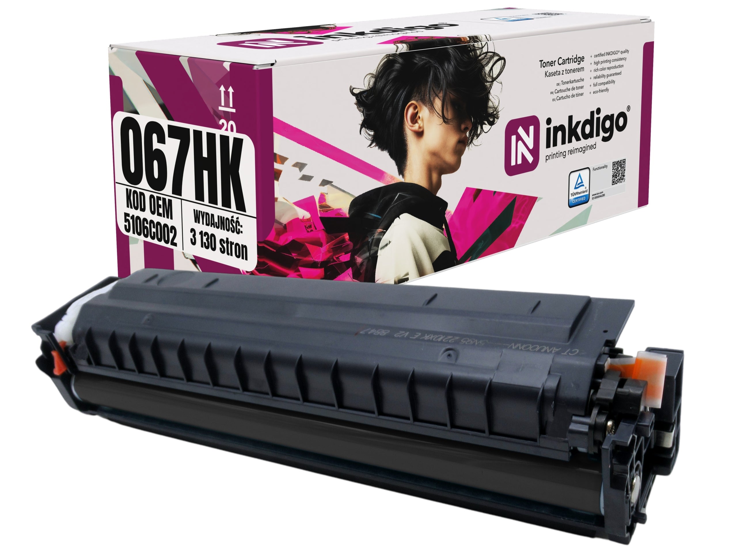 CRG-067HK Toner Cartridge for Canon MF657Cdw MF655Cw MF655Cdw MF651Cw