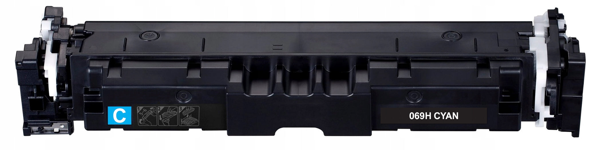CRG-069H TONER CARTRIDGE FOR CANON i-SENSYS MF752Cdw MF754Cdw LBP673Cdw Manufacturer code do drukarki Canon 069H / Niebieski