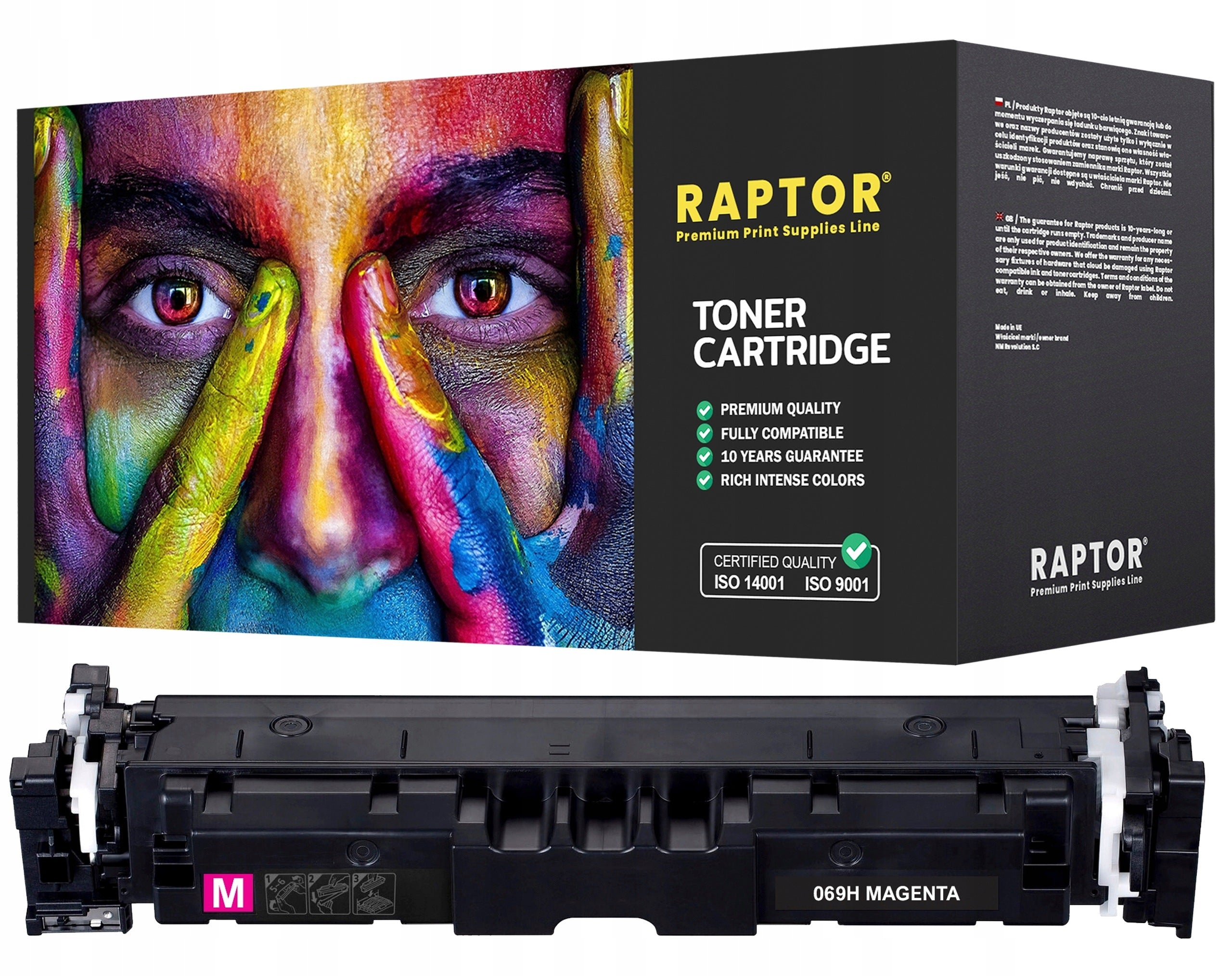 CRG-069H TONER CARTRIDGE FOR CANON i-SENSYS MF752Cdw MF754Cdw LBP673Cdw