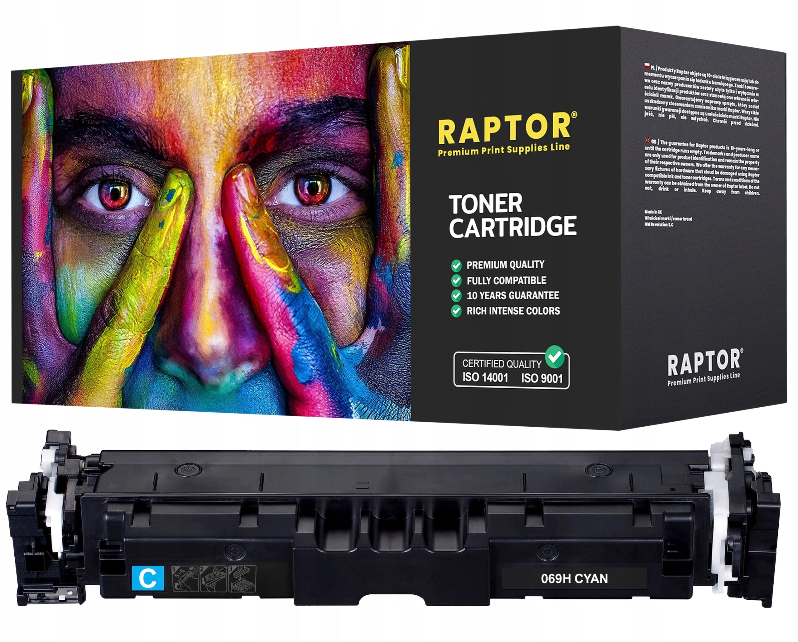CRG-069H TONER CARTRIDGE FOR CANON i-SENSYS MF752Cdw MF754Cdw LBP673Cdw