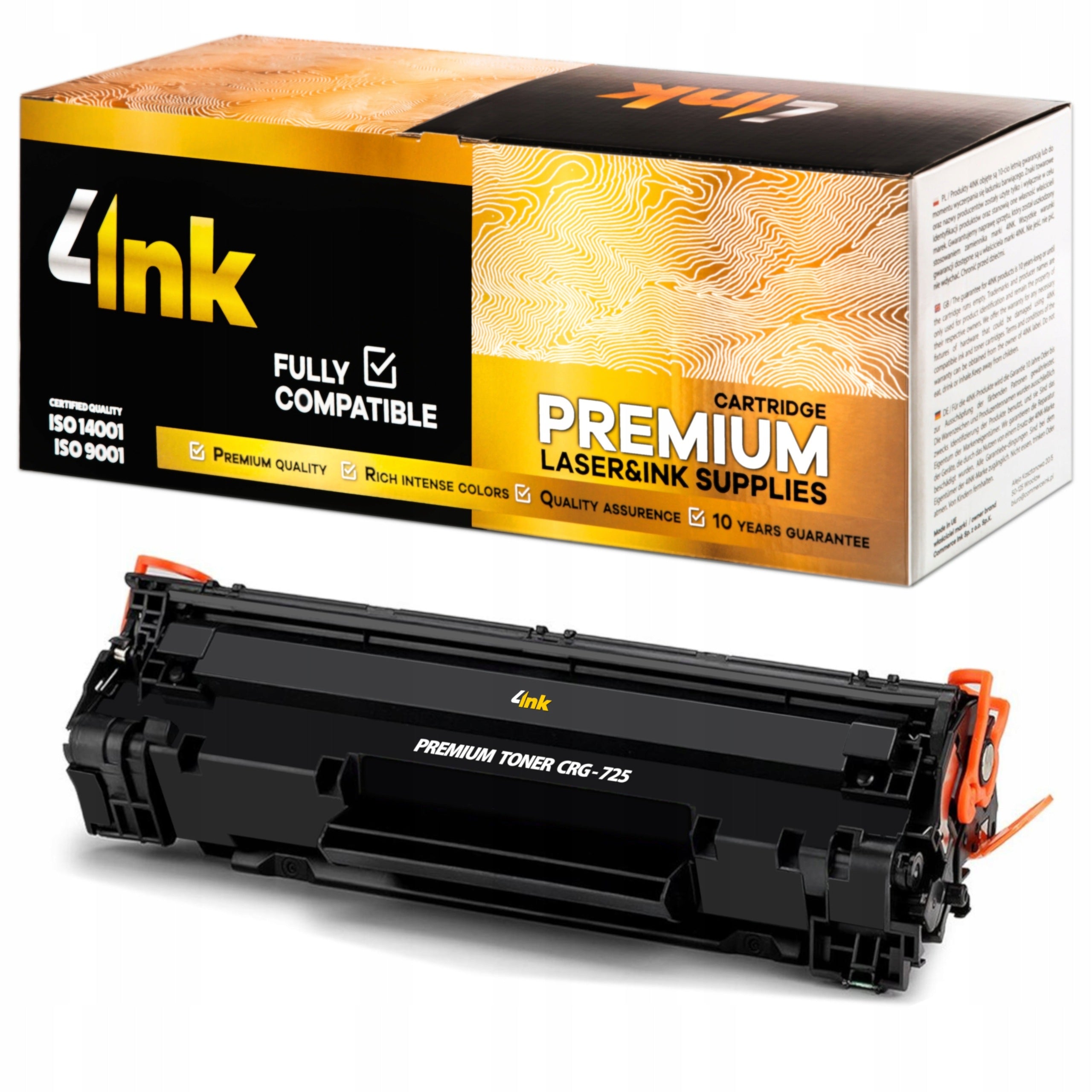CRG-725 XL TONER CARTRIDGE FOR CANON PRINTER MF3010 LBP6000 LBP6020B LBP6000B