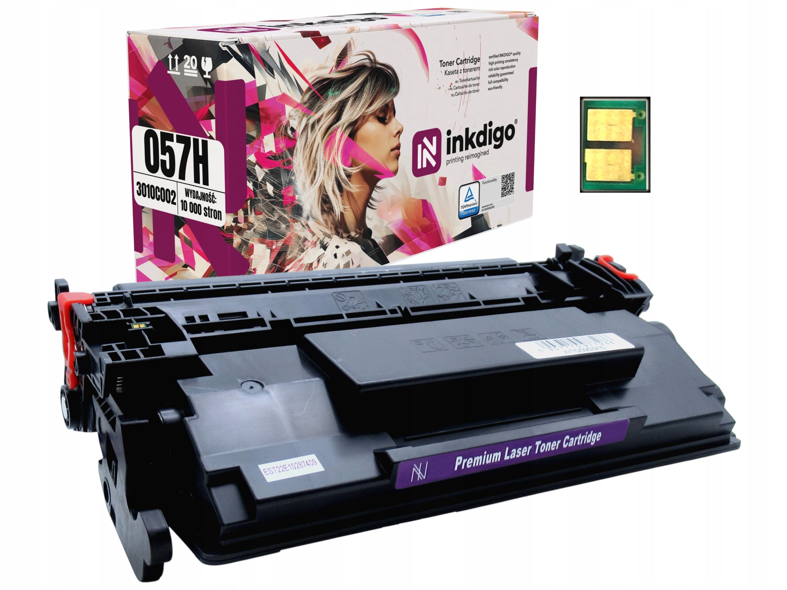 CRG057H 057H XL Z CHIP - TONER 3010C002 for Canon MF443dw MF453DW Printer