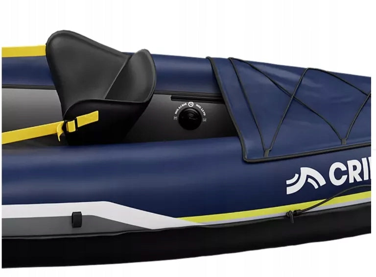 CRIVIT Hiking kayak 2 person inflatable 340 x 103 cm SET PADDLE Material polyethylene
