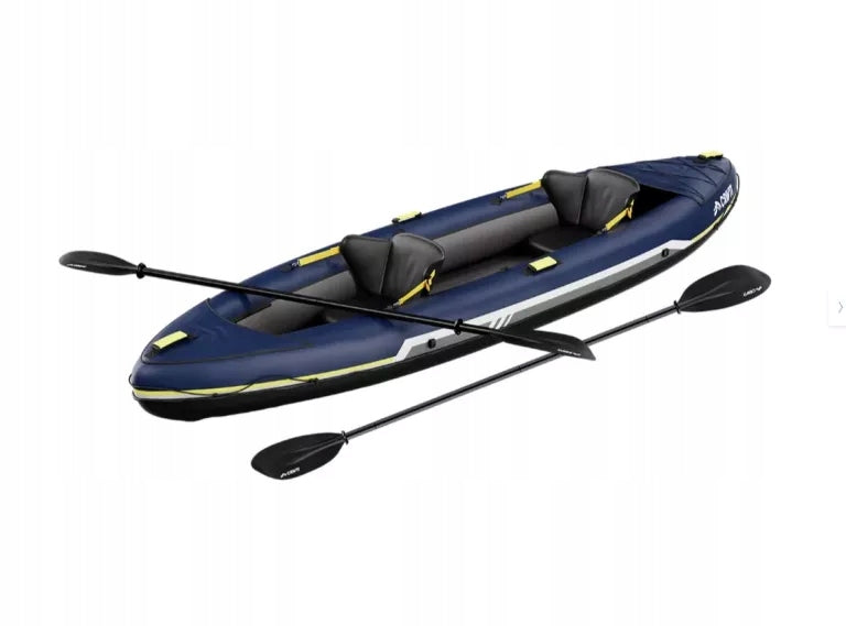 CRIVIT Hiking kayak 2 person inflatable 340 x 103 cm SET PADDLE