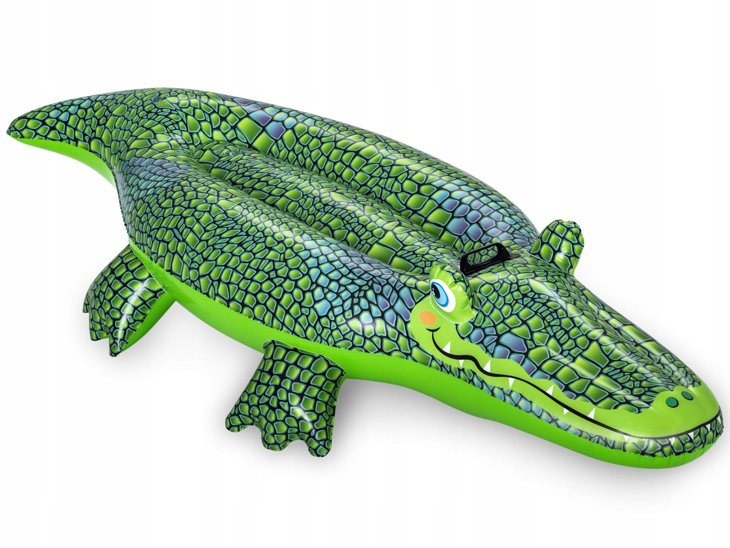 CROCODILE INFLATABLE SWIMMING TOY FOR POOL PONTOON FOR BEACH BY THE SEA Model 4904582579991