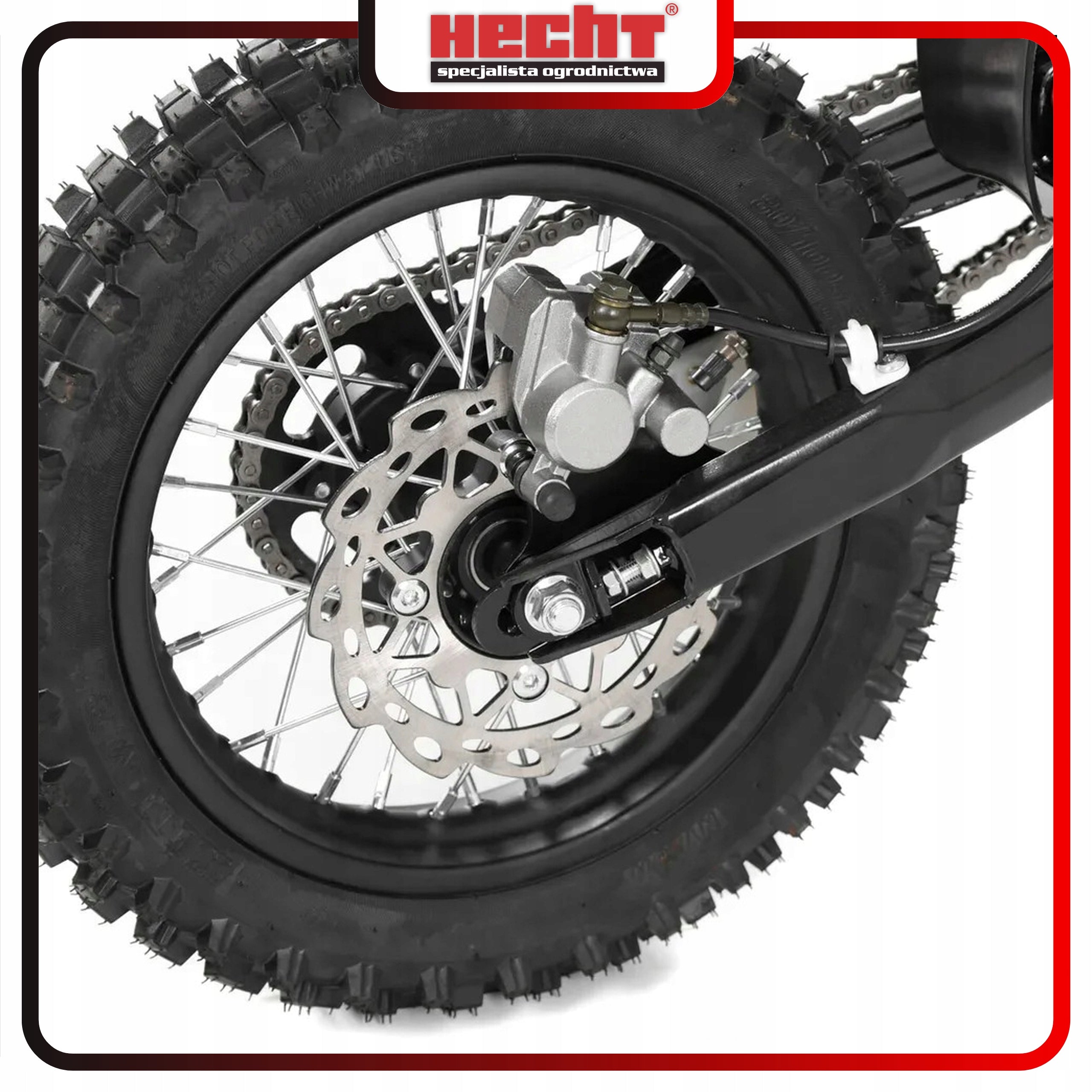 CROSS COMBUSTION HECHT 51125 125CM³ 4T 8,1KM DISC BRAKES 70KM/H Manufacturer code HECHT51125RED