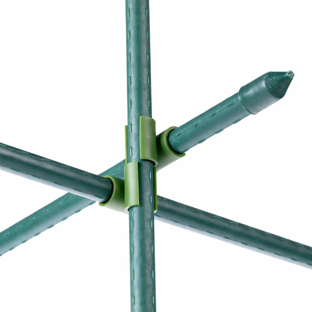 CROSS CONNECTOR FOR POLES 16MM 6PCS 90 DEGREE PEAK ANGLE CONNECTOR Packaging status original