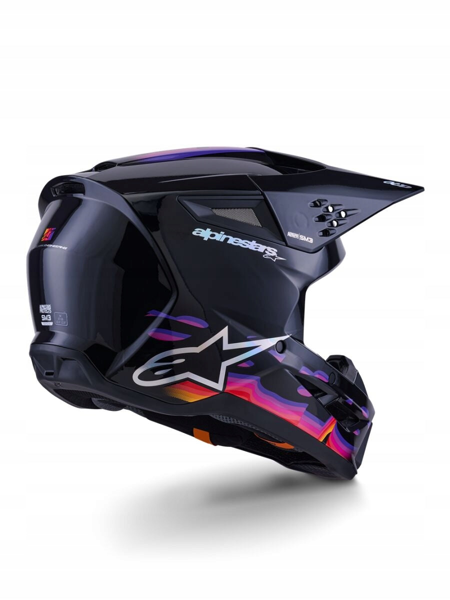 CROSS HELMET ALPINESTARS SUPERTECH M3 FORCE BLACK GLOSS XL Manufacturer Alpinestars