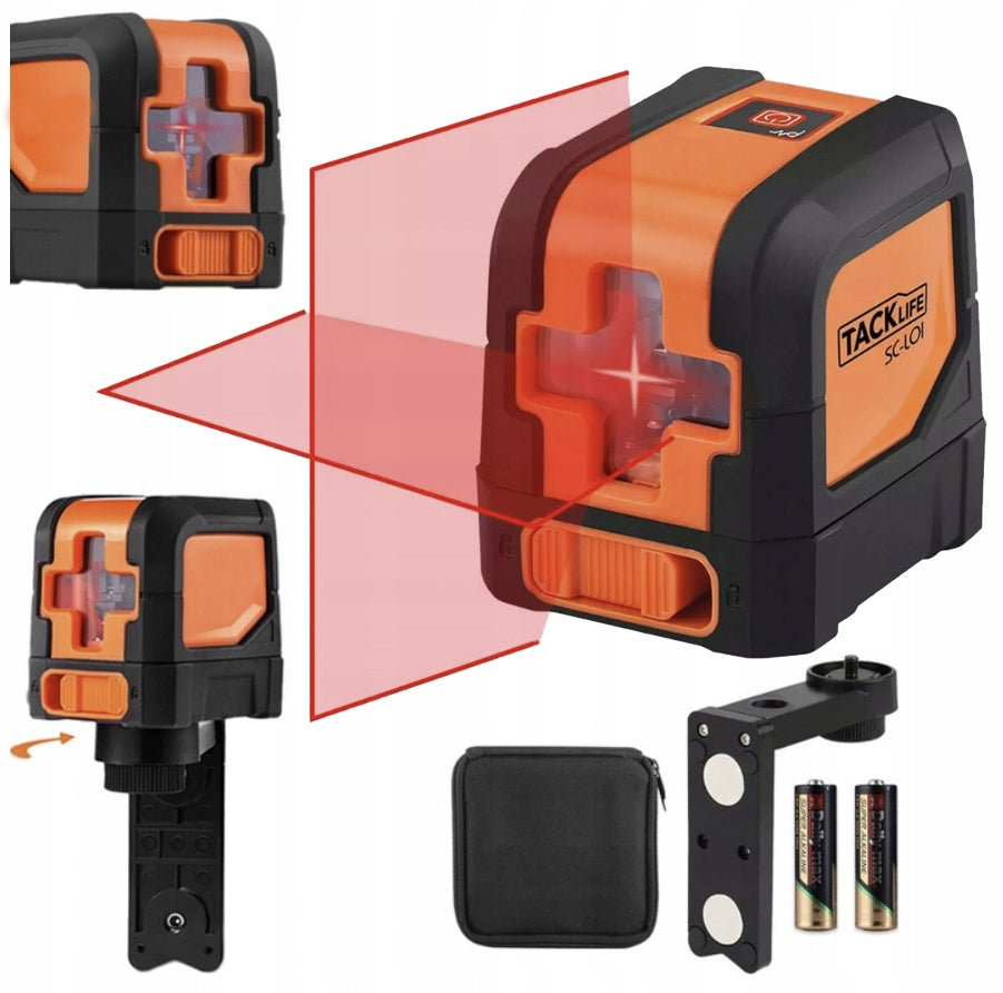 CROSS LASER LEVEL 35M self-leveling pendulum lock +Etui