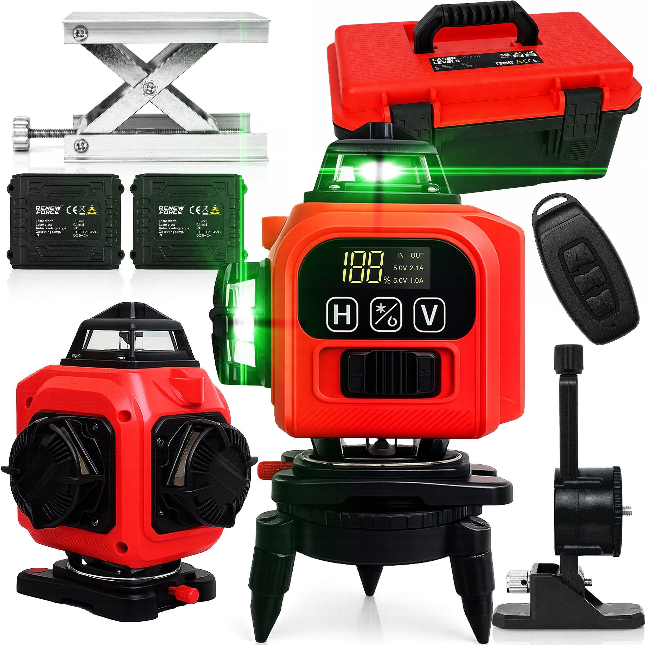 CROSS LASER LEVEL 4D PLANE GREEN 360 16 LINES Packaging status original