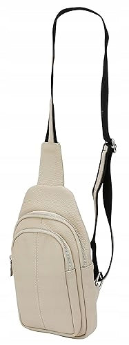 CROSSBODY BAG WOMEN'S LEATHER FOR FESTIVAL TRAVEL MEDIUM ADJUSTABLE STRAP