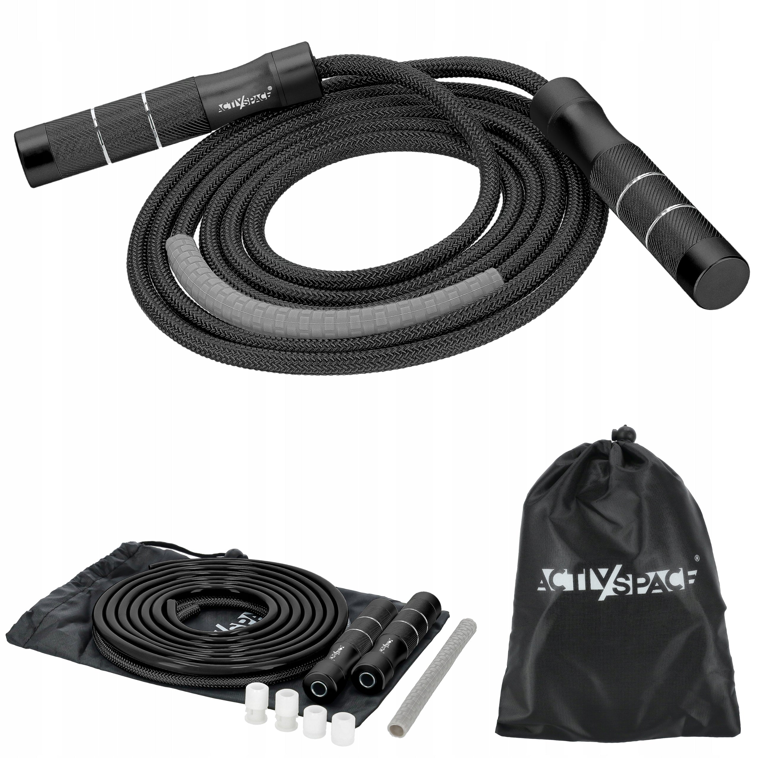 CROSSFIT ALUMINUM ADJUSTABLE BOXING JUMP ROPE WITH BEARINGS DURABLE