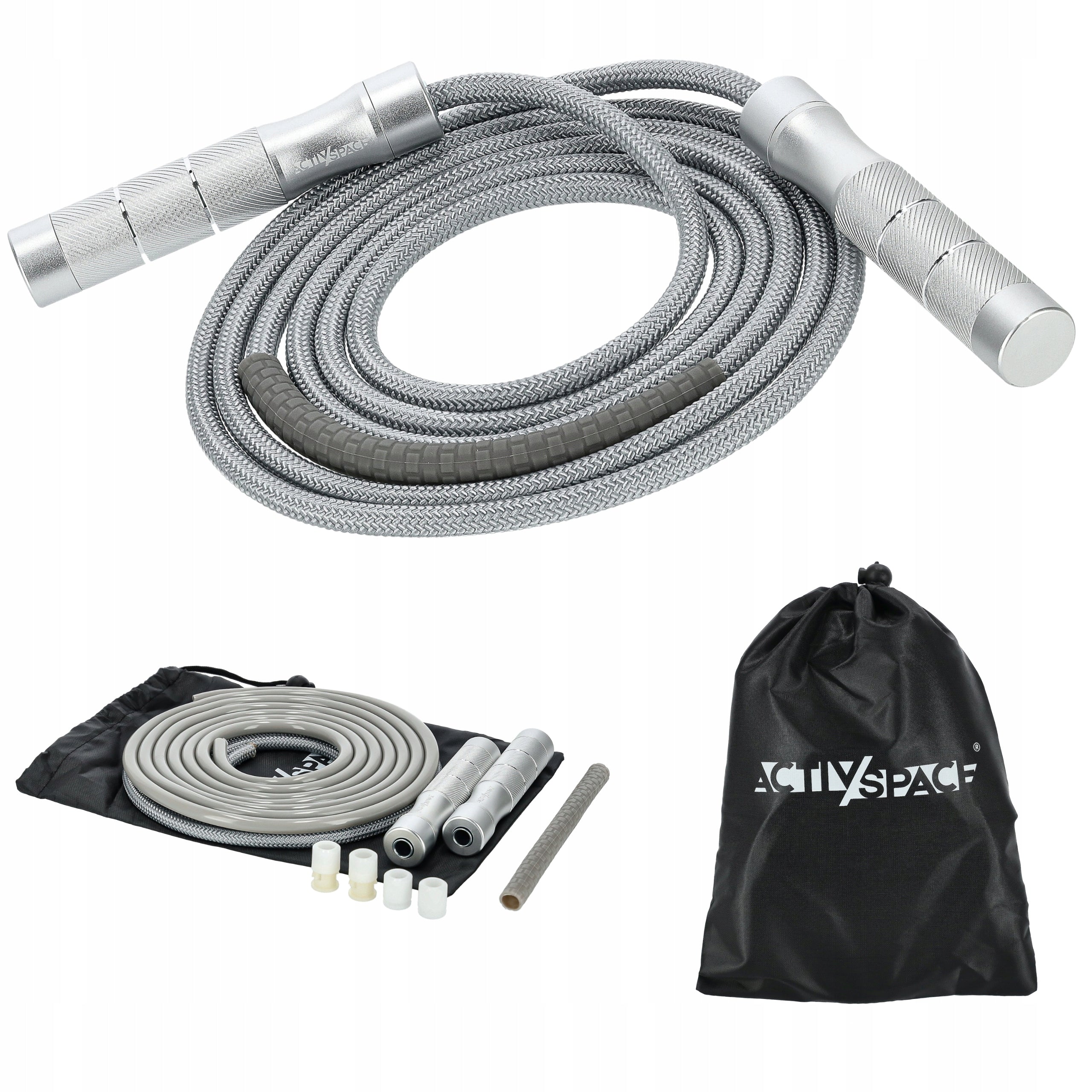 CROSSFIT ALUMINUM ADJUSTABLE BOXING JUMP ROPE WITH BEARINGS DURABLE
