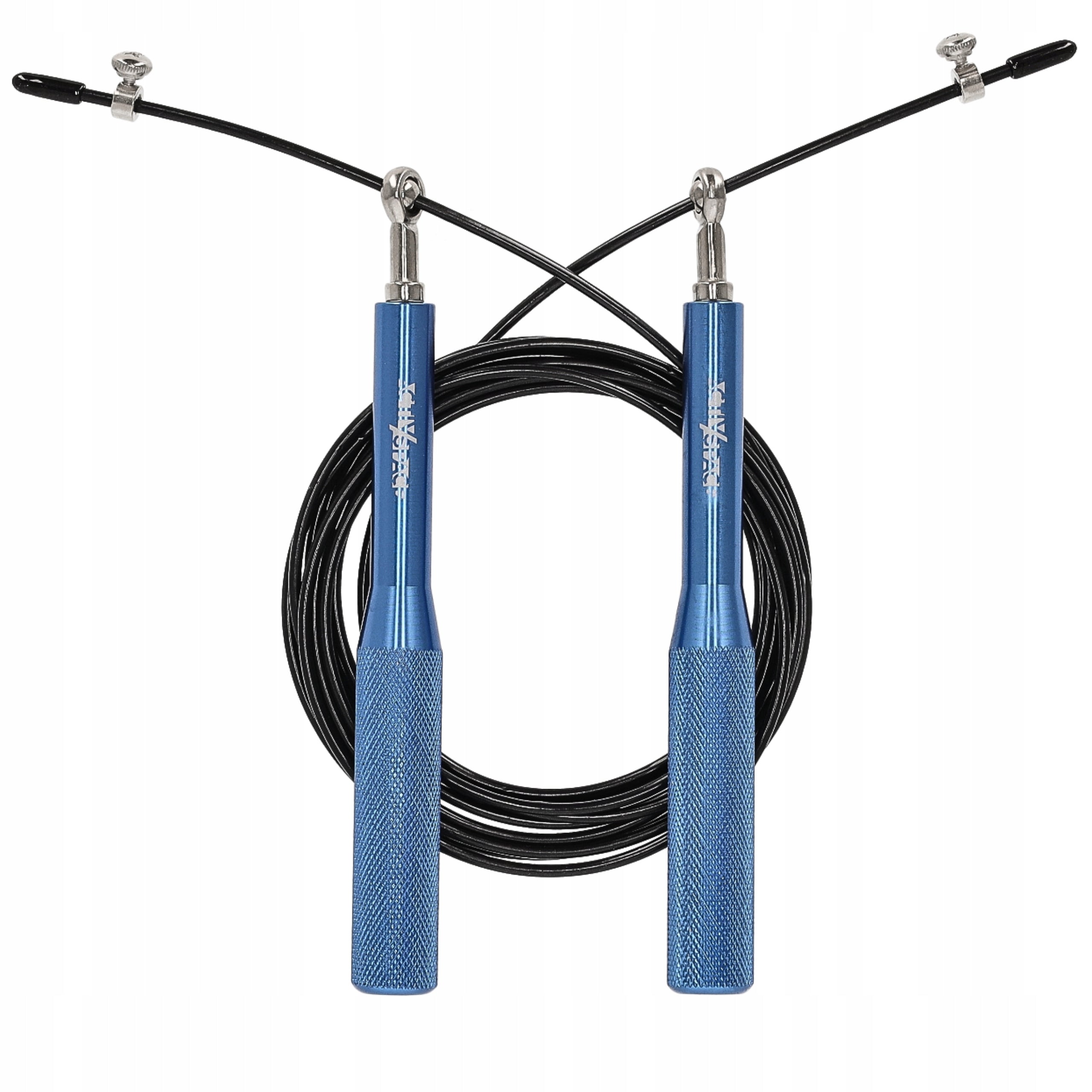 CROSSFIT ALUMINUM BOXING JUMP ROPE WITH BEARINGS ADJUSTABLE FITNESS SPEED