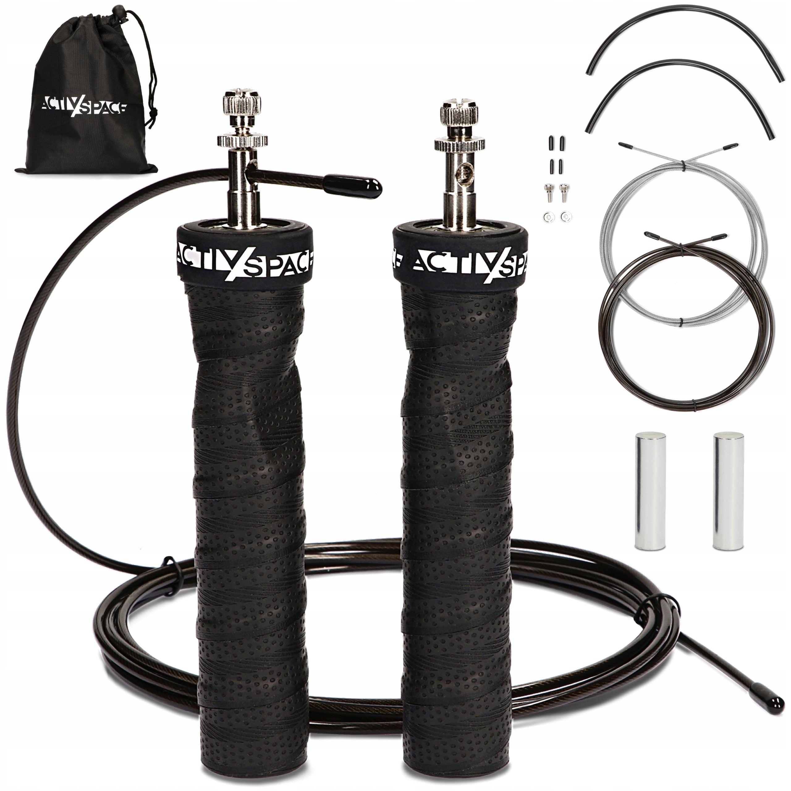 CROSSFIT BOXING JUMP ROPE WITH LOAD ADJUSTABLE WITH BEARINGS DURABLE