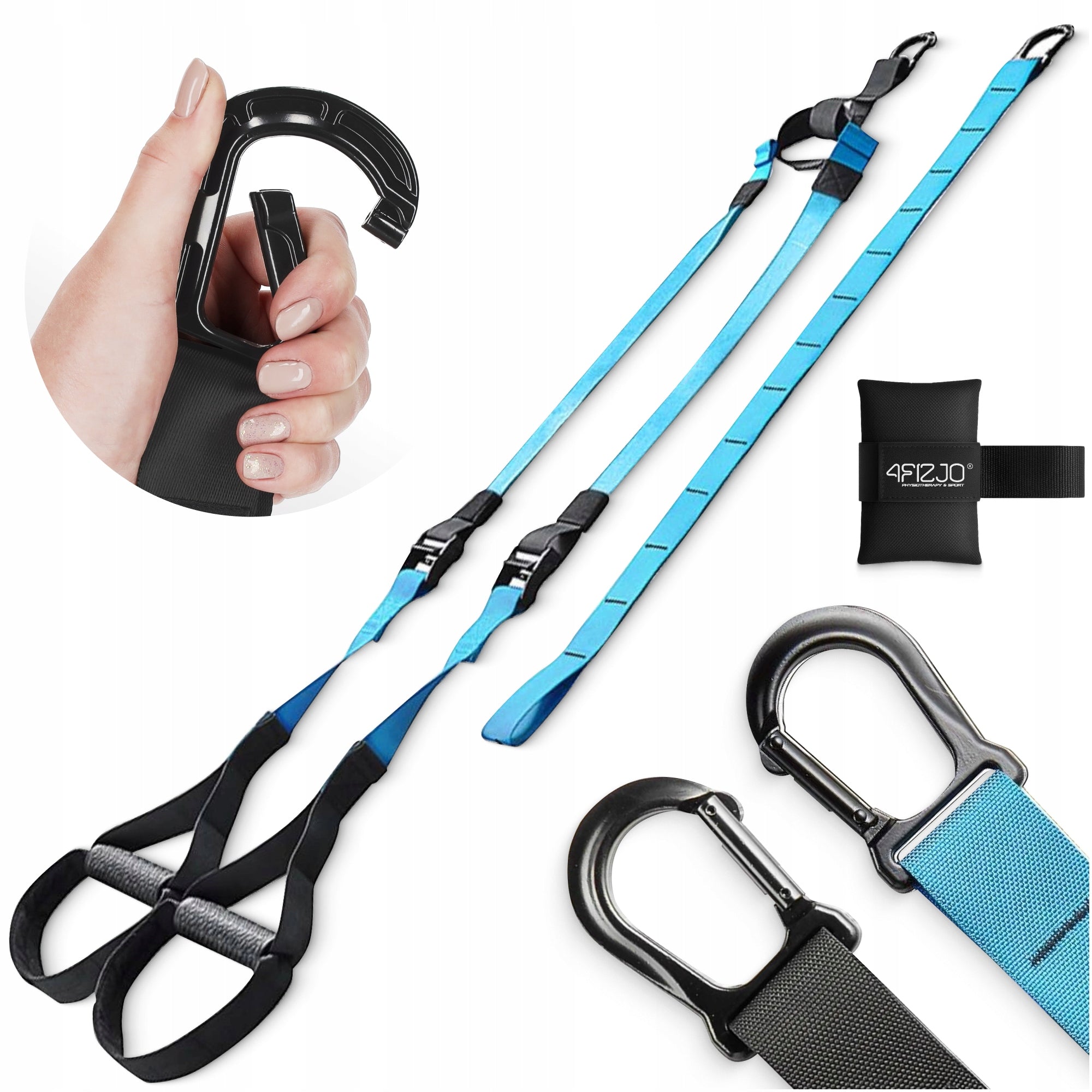 CROSSFIT STRAPS ADJUSTABLE TRAINING BELTS FOR EXERCISE FUNCTIONAL TRAINING