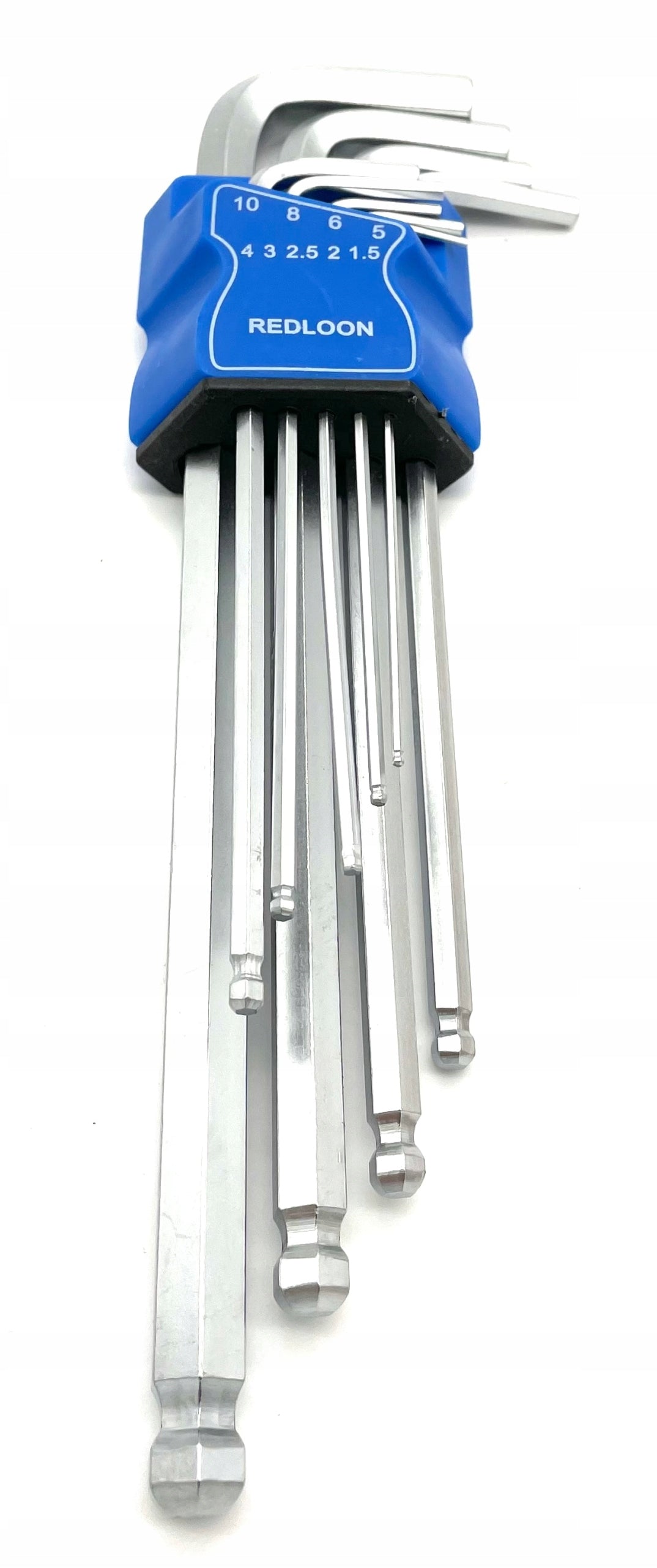 CRV IMBUS KEYS SET 9 PCS LARGE 207 mm REDLOON