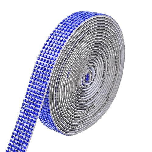 CRYSTAL RIBBON SELF ADHESIVE BLACK FOR DECORATION 273 CM WEDding Brand no brand