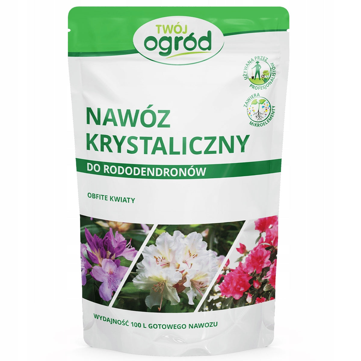 CRYSTALLINE FLOWER FERTILIZER FOR RHODODENDRONS 100g Packaging status original