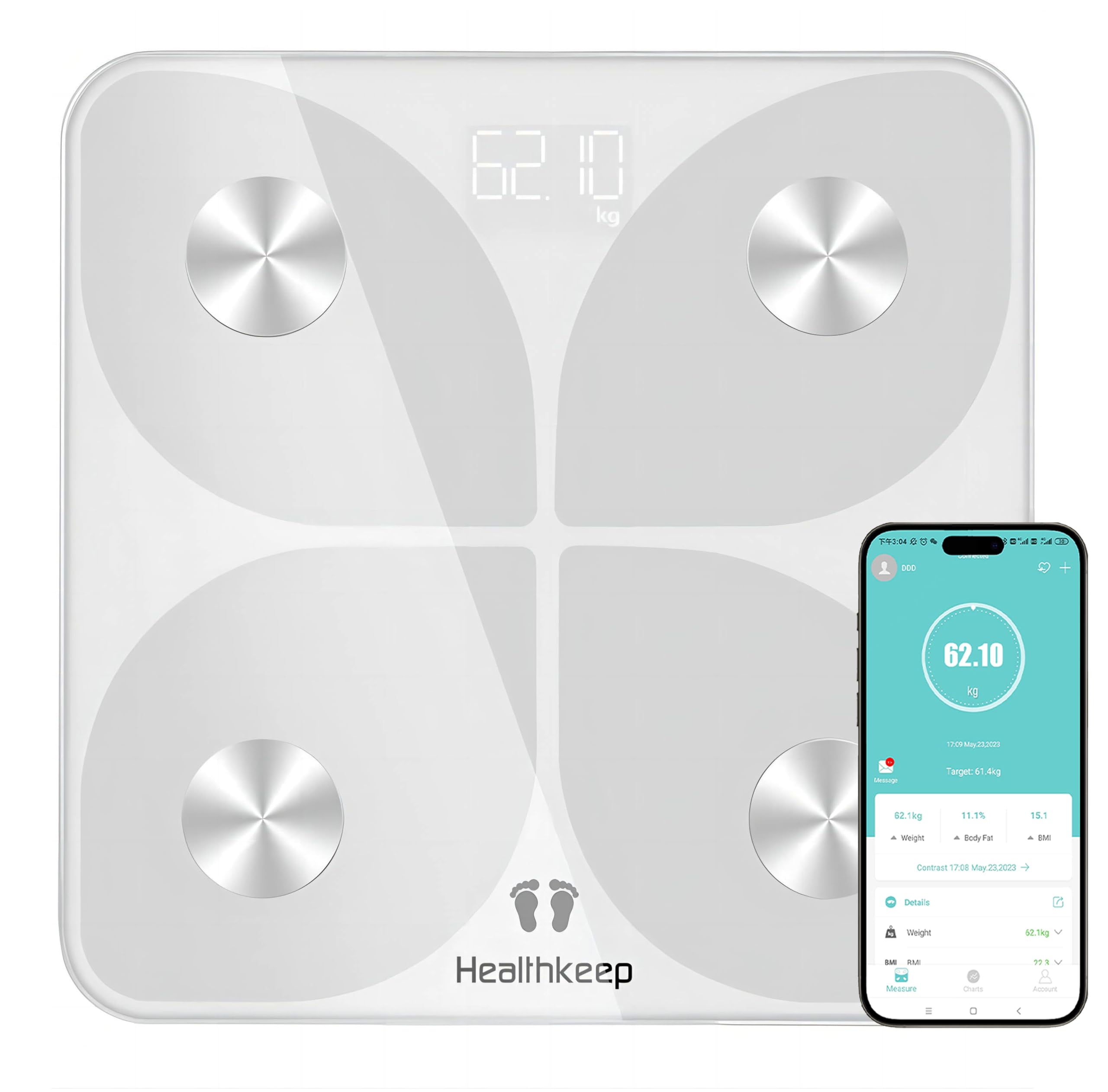 CS20M Intelligent Digital Body Fat Scale