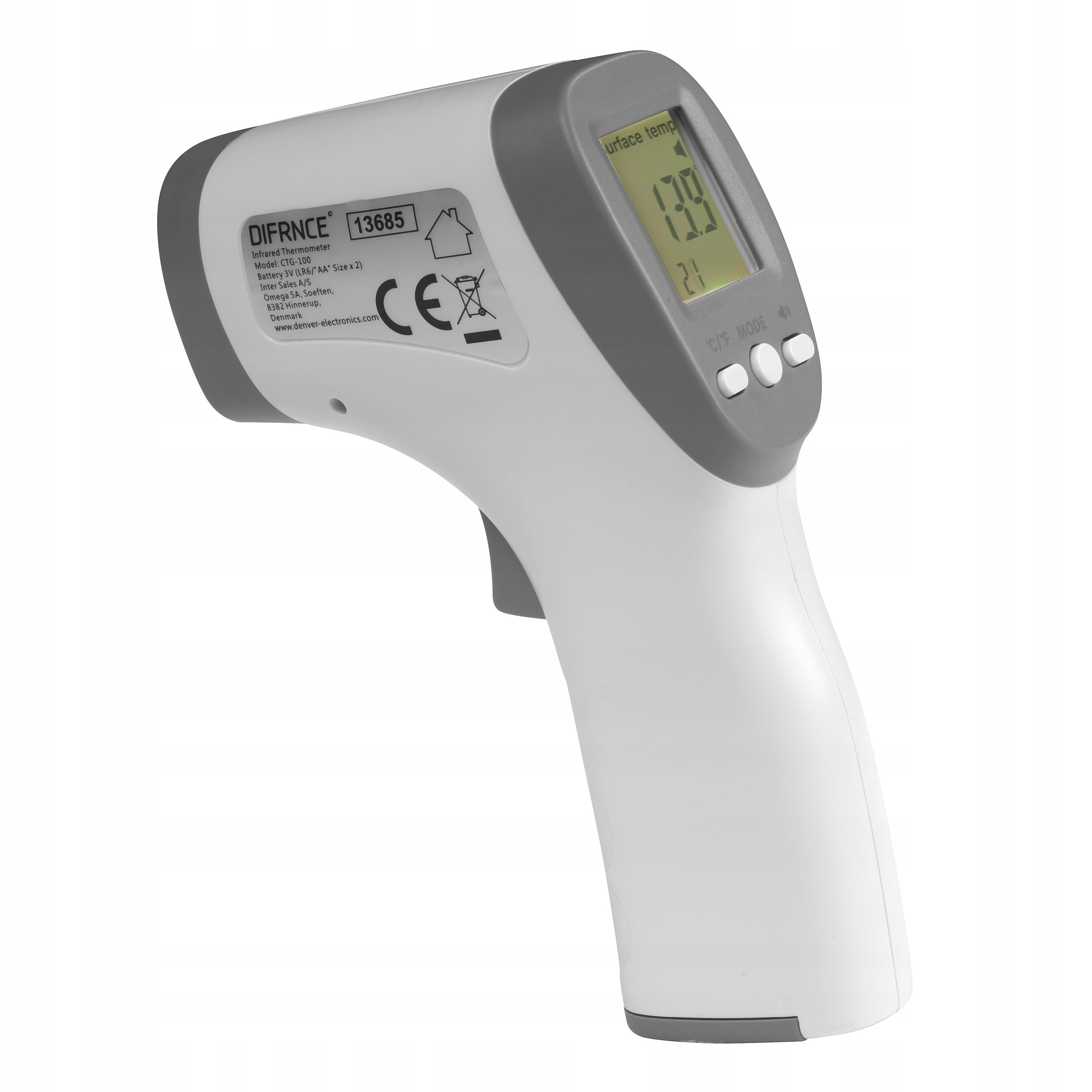 CTG-100 Non-Contact Electronic Infrared Forehead Thermometer