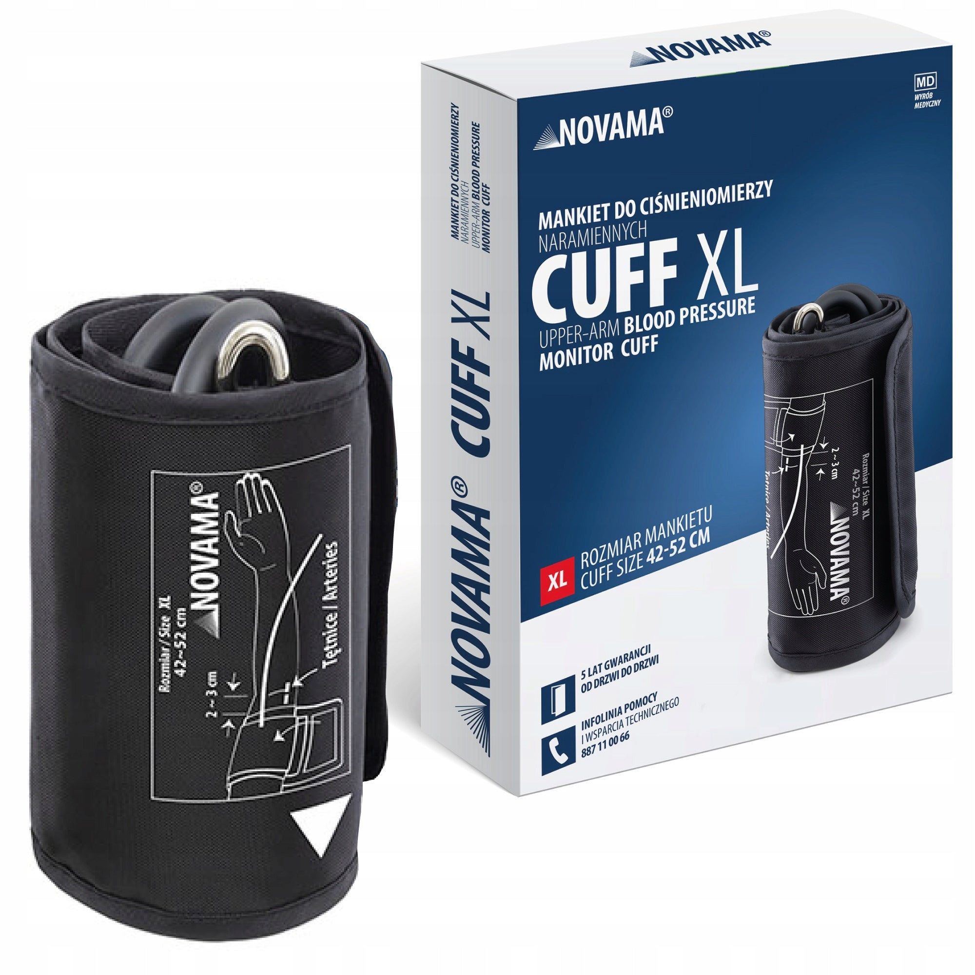 CUFF FOR SHOULDER BLOOD PRESSURE MONITORS NOVAMA CUFF XL 42-52 CM