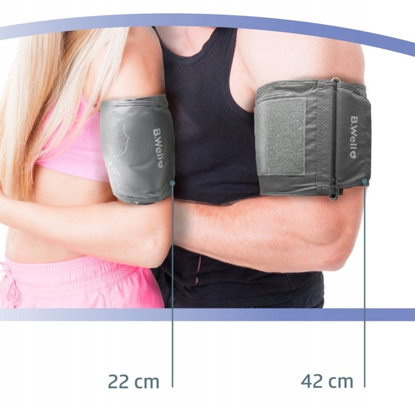 CUFF SLEEVE FOR BLOOD PRESSURE MONITOR B.WELL 22-42 cm PRO-33 PRO-35 TH-75 Brand B.Well
