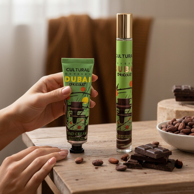 CULTURAL - PERFUME AND HAND CREAM - DUBAI CHOCOLATE Brand no brand