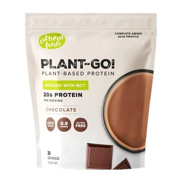 CULTURED FOODS VEGAN PROTEIN SUPPLEMENT PROTEIN FROM SUNFLOWER PEAS AND