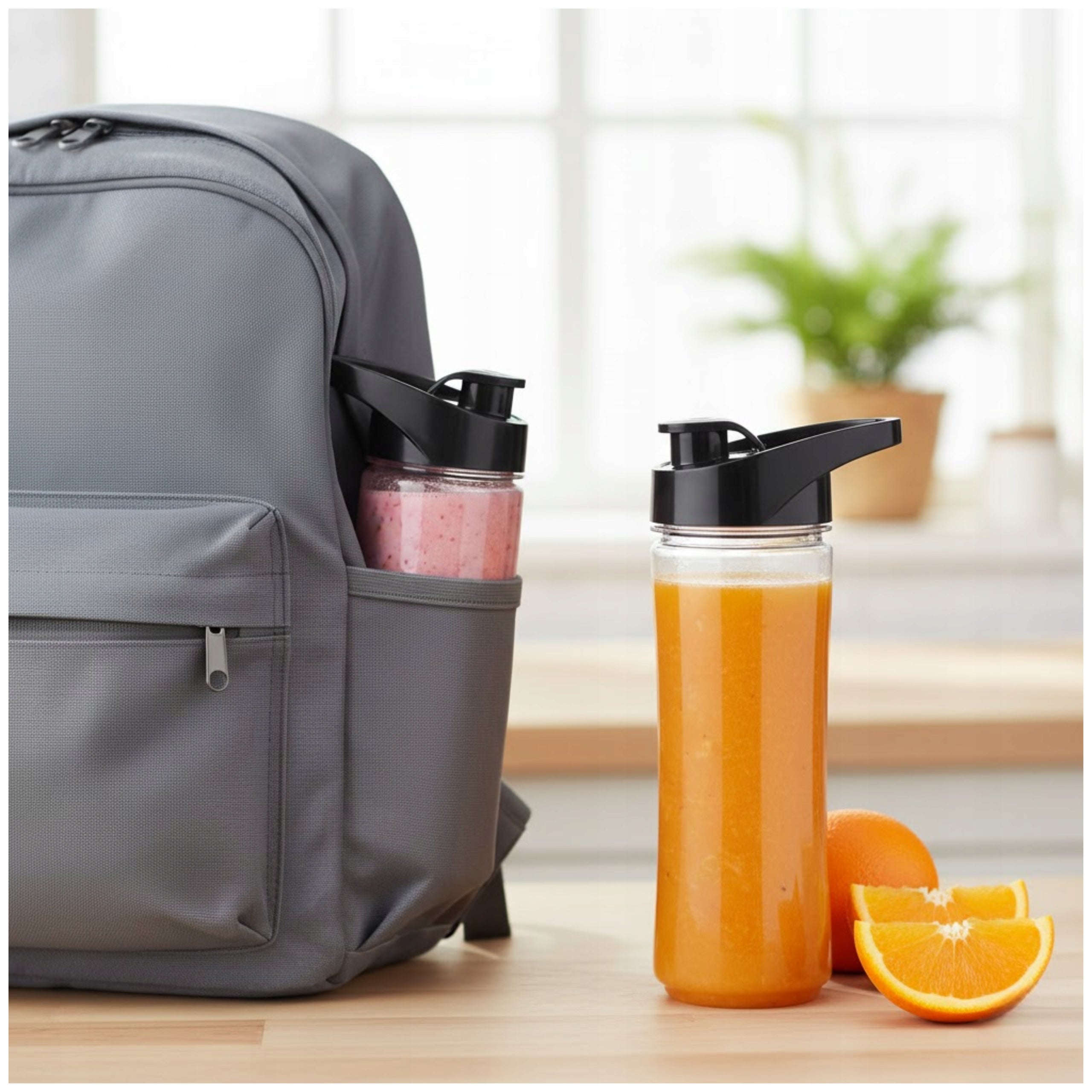 CUP BLENDER 1500W ICE COCKTAIL SMOOTHIE MIXER 2 WATER BOTTLES + GRINDER Blender jar volume 1 l
