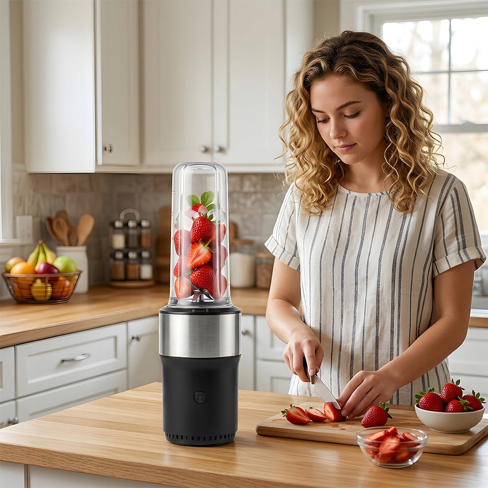 CUP BLENDER 650ml 900W MIXER 500W FOR SMOOTHIE ICE SMOOTHIES STRONG Dominant color black