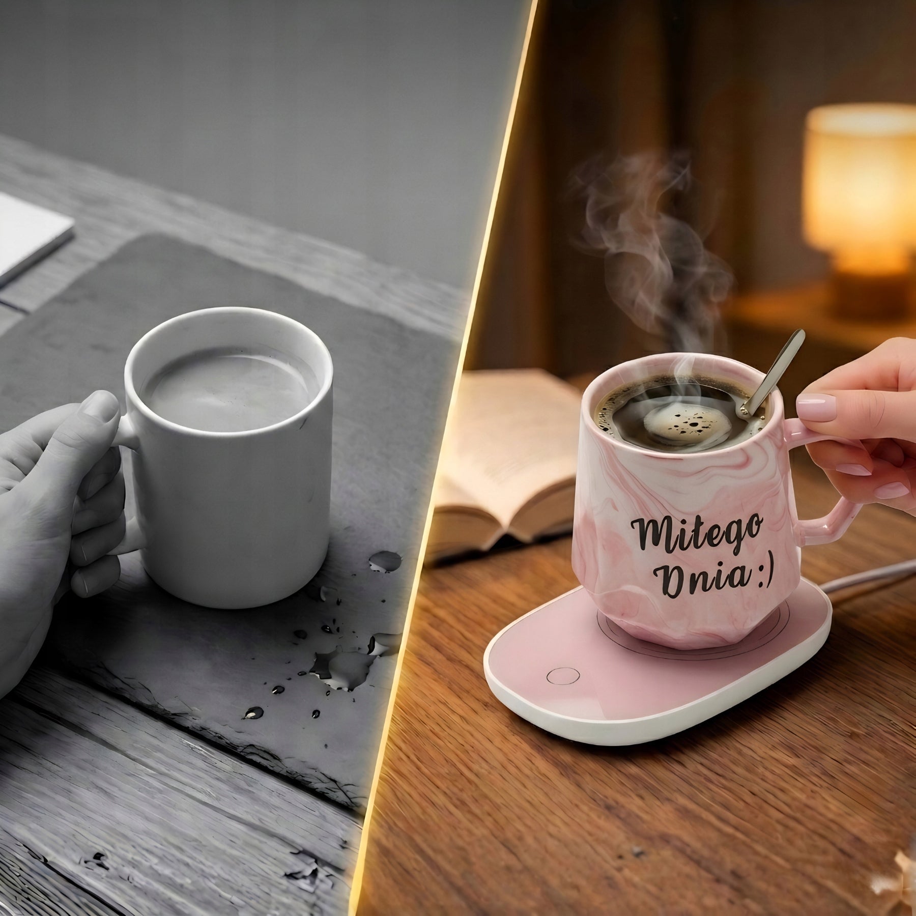 CUP WARMER Ceramic Mug TEA SET GIFT Power 16 W