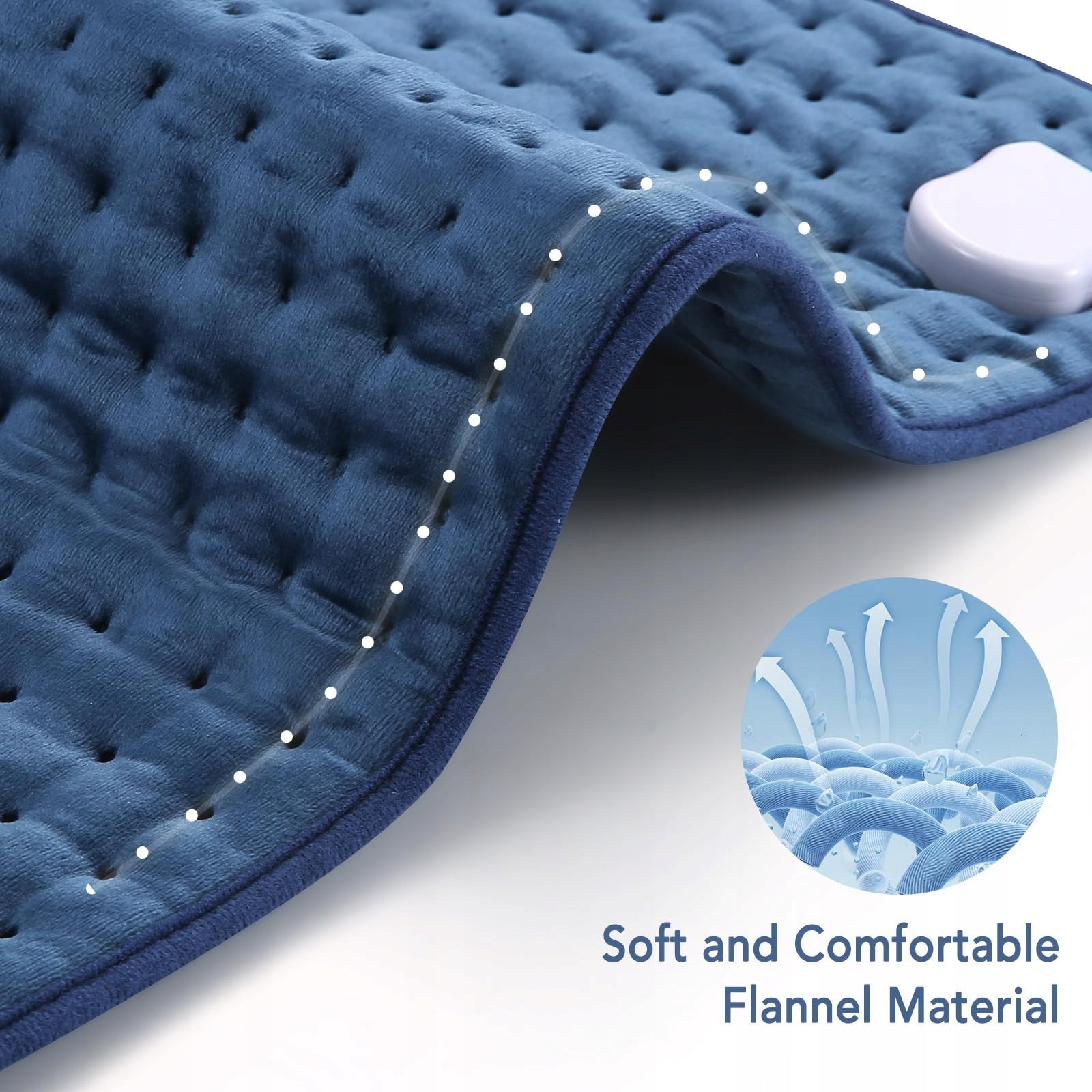 CURECURE Electric Pillow 50x60cm Back Shoulders Neck Medical device no