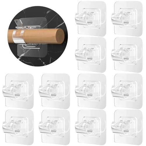 CURTAIN HOOKS WITHOUT DRILLING 14PCS SELF ADHESIVE FOR WINDOWS FOR HOME Brand no brand