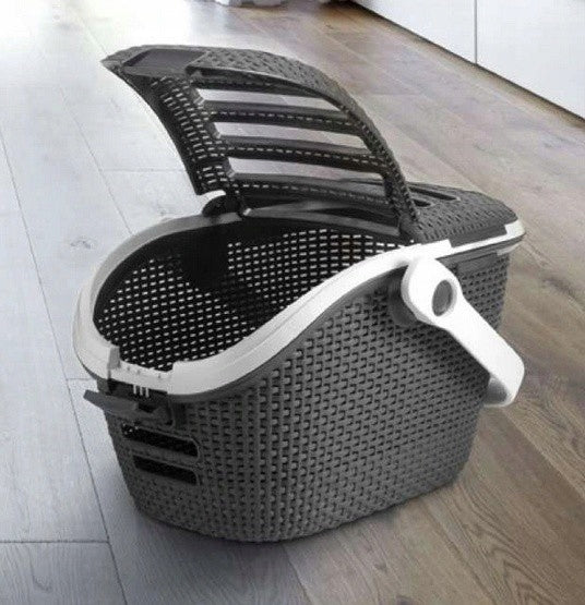 CURVER Anthracite transporter for animals up to 4kg Product height 33 cm