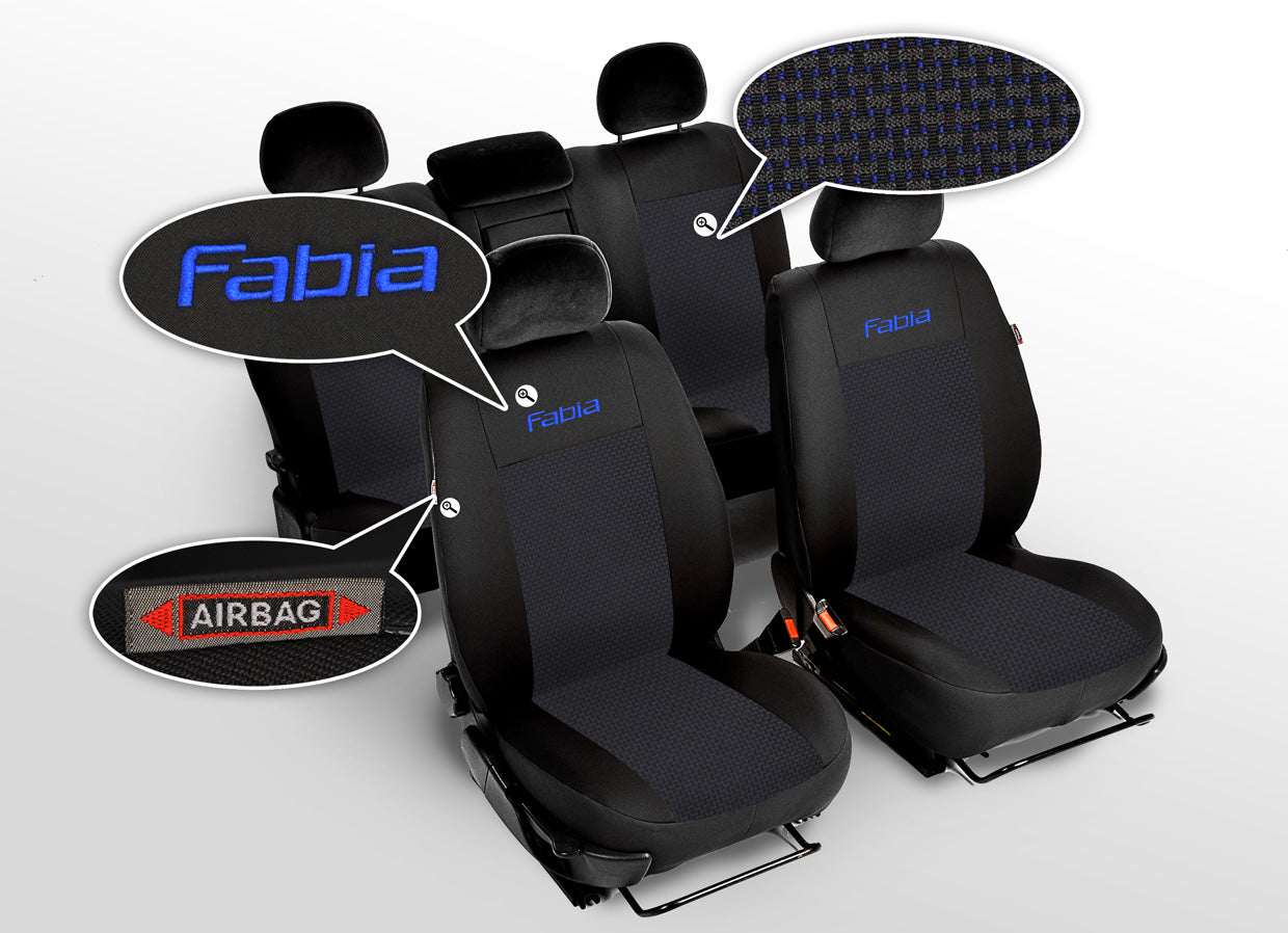CUSTOM-MADE COVERS FOR Skoda Fabia I II III 1 2 3 EAN (GTIN) 5905476252258