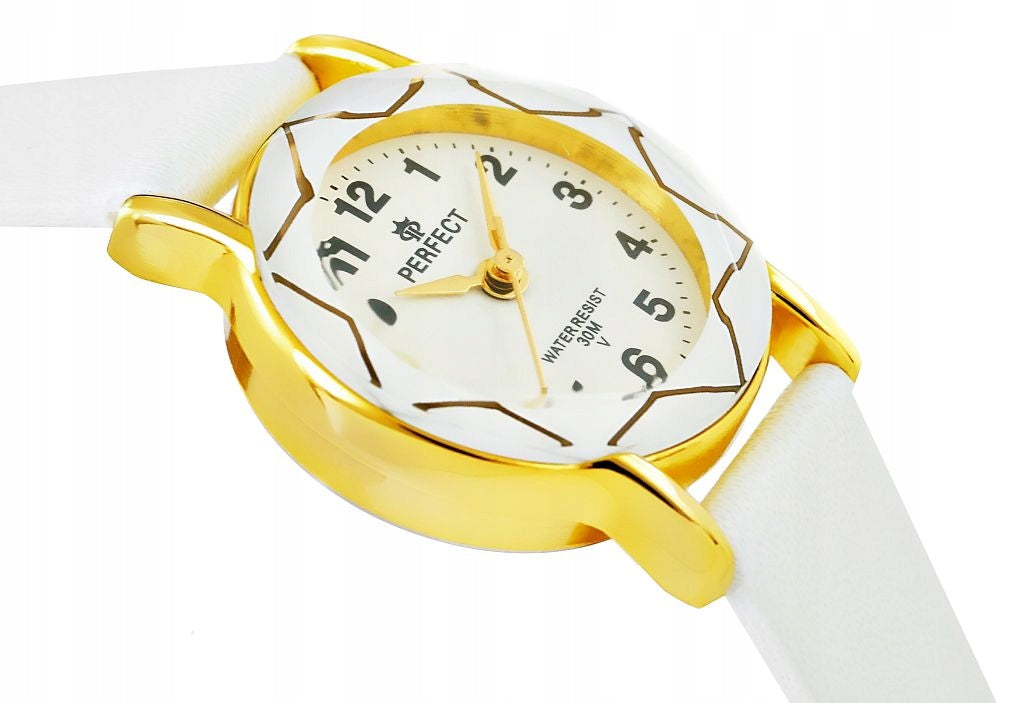 CUTE WHITE COMMUNION CHILDREN'S WATCH - PATTERN ALA STAR ON THE ENVELOPE Packaging status original