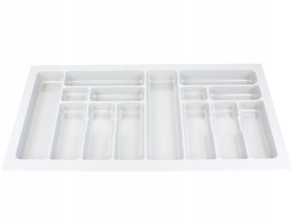 CUTLERY INSERT FOR DRAWER BLUM MB AMIX 90 x 50 CM WHITE 811 MM x 473 MM