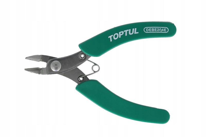 CUTTERS SIDE CUTTING PLIERS CABLES INSULATION 112MM 4,5" TOPTUL DEBE204E Kind side cutting pliers